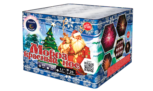  Батарея салютов Мороз Красный Нос  в Арсеньеве